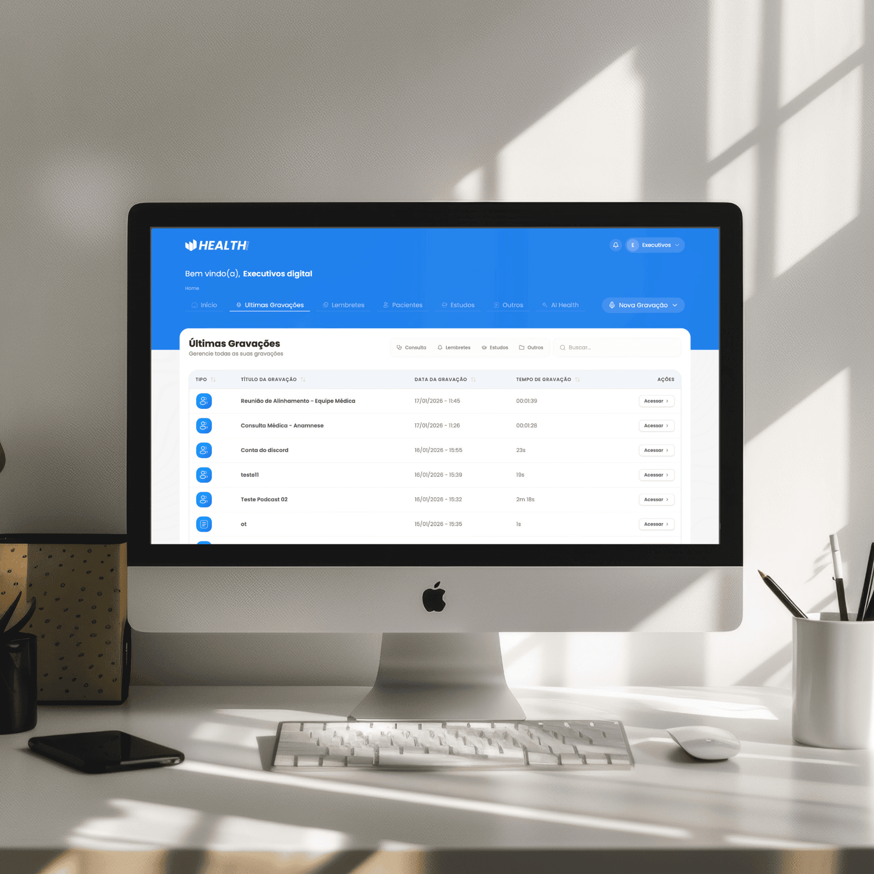 Depoimento em conversa de WhatsApp