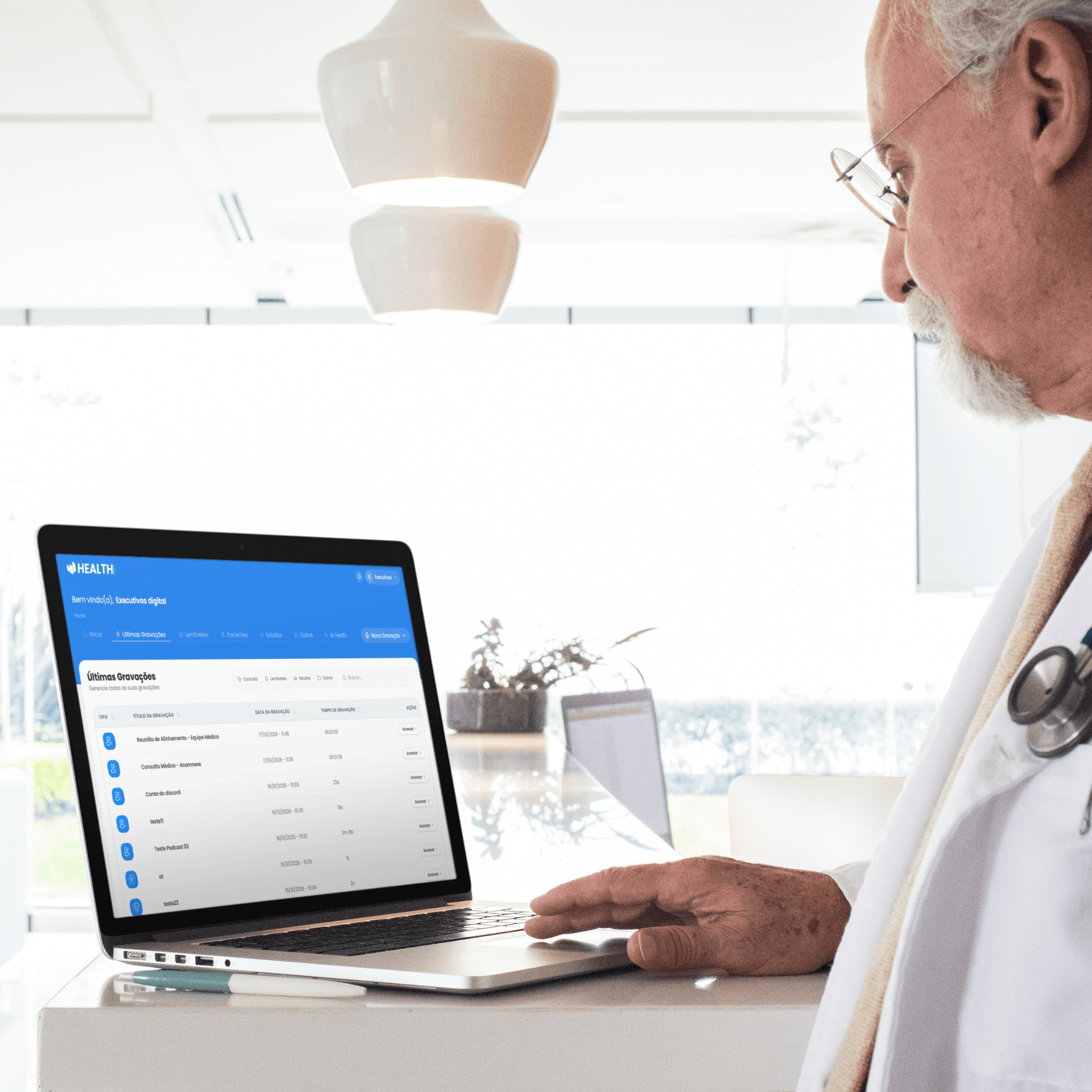 Depoimento de médico sobre o Health Voice